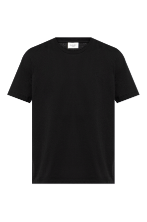 BURBERRY｜ (Cotton T-Shirt (8091396)) Burberry Cotton T-shirt | Blue | FARFETCH
